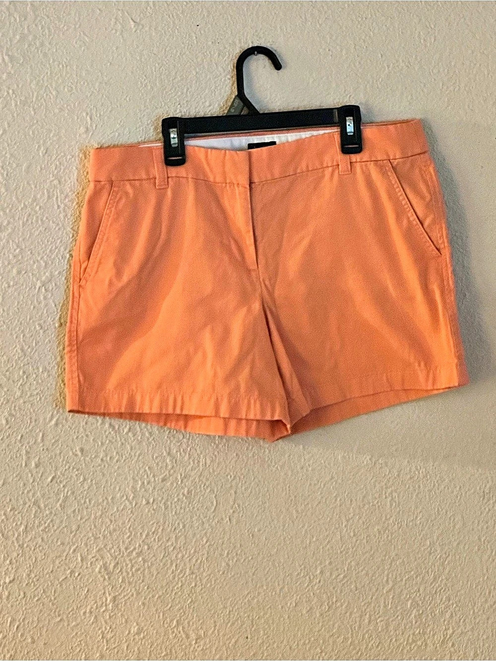 J.Crew Broken-In Chino Short Women's Orange Shorts Size 10